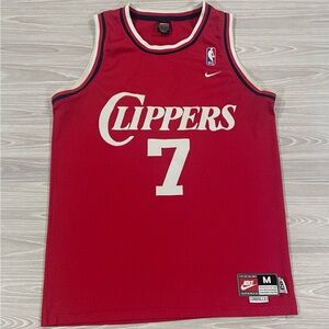 Vintage Nike Lamar Odom LA Clippers Throwback Jersey Authentic Men’s Size Medium